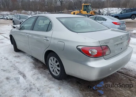 2004 Lexus Es 330 from USA, damaged, VIN JTHBA30G045007302